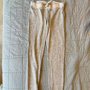 J Crew Cotton Lounge Pants in Hthr Graphite